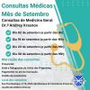 Consultas mês de setembro