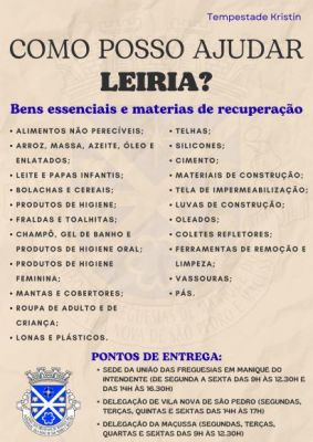 Como posso ajudar Leiria?
