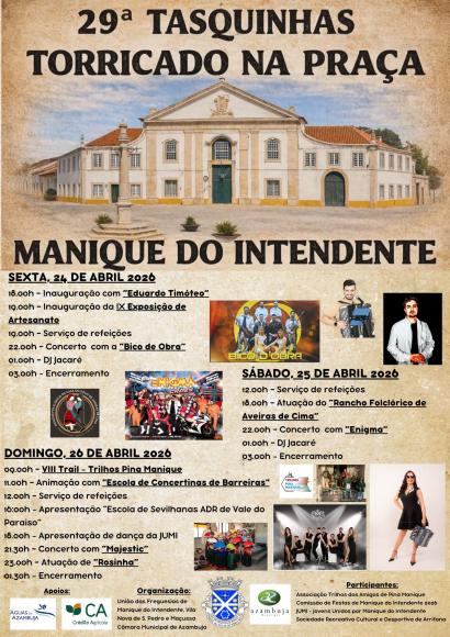 Tasquinhas / Torricado na Pra&ccedil;a em Manique do Intendente