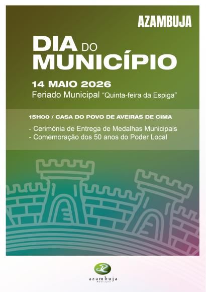 Azambuja comemora o Dia do Munic&iacute;pio com entrega de medalhas e homenagem aos 50 anos do Poder Local Democr&aacute;tico